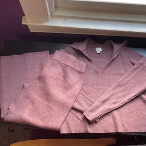 A New Day Purple Knit Trousers‎ Size M